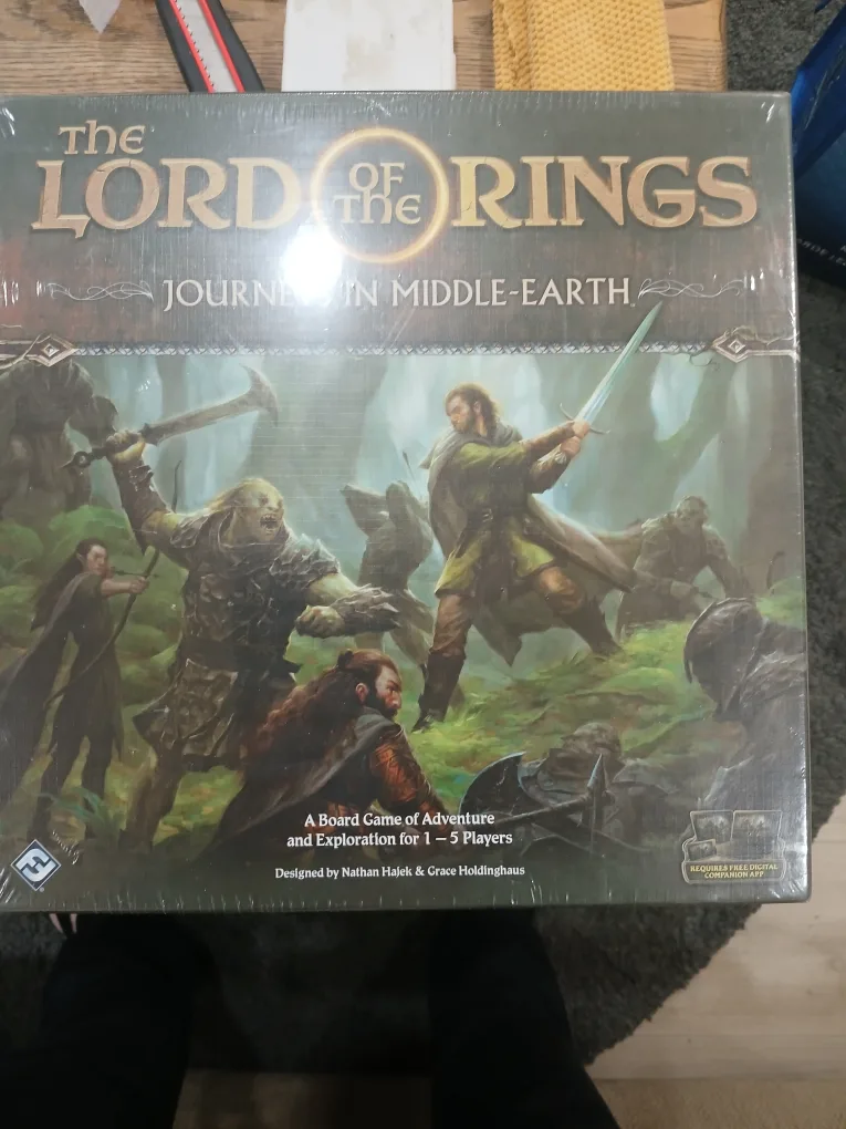 New The Lord of the Rings: Journeys in Middle-earth Board Game thumbnail