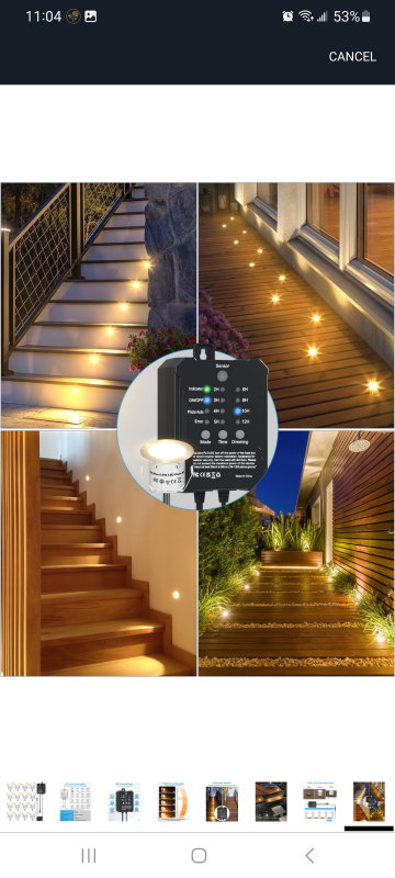 HIBOITEC Low Voltage Deck Lights Recessed Kit with Transformer