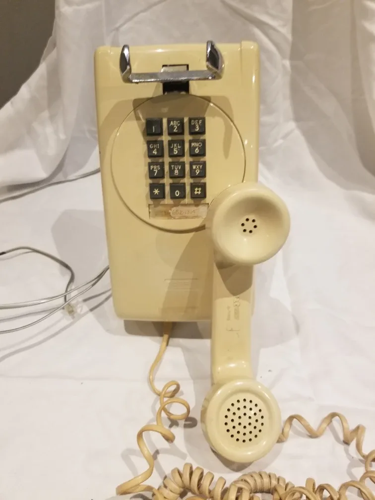 Vintage Northern Telecom Wall Phone - Beige thumbnail