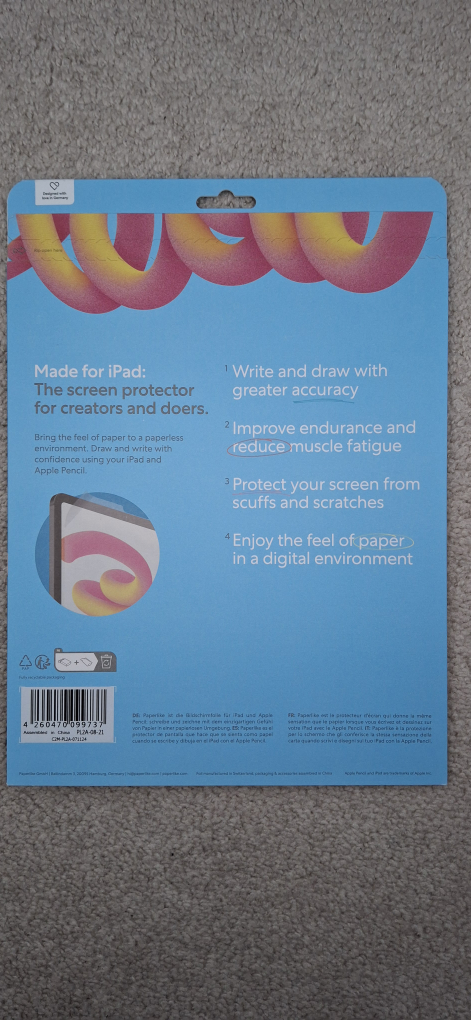 Paperlike iPad Mini 8.3" Screen Protector - New - photo 2
