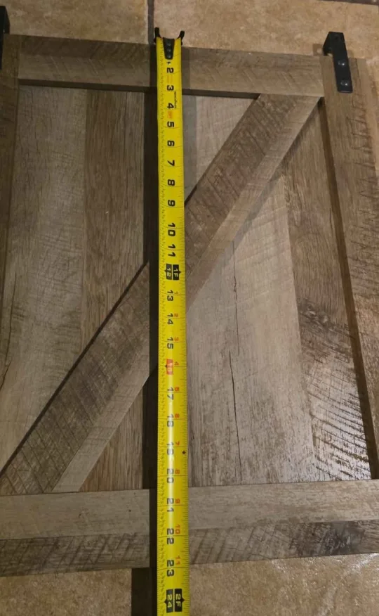 Barn Door Style Cabinet Doors - 22x21 inches image indicator(4)