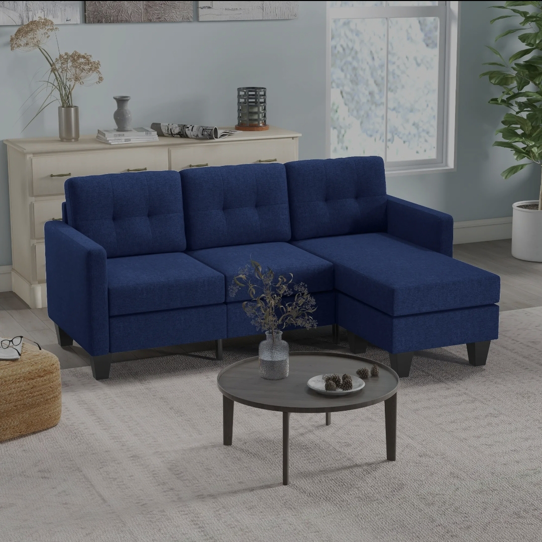 L-Shape 3 Seater Sectional Sofa