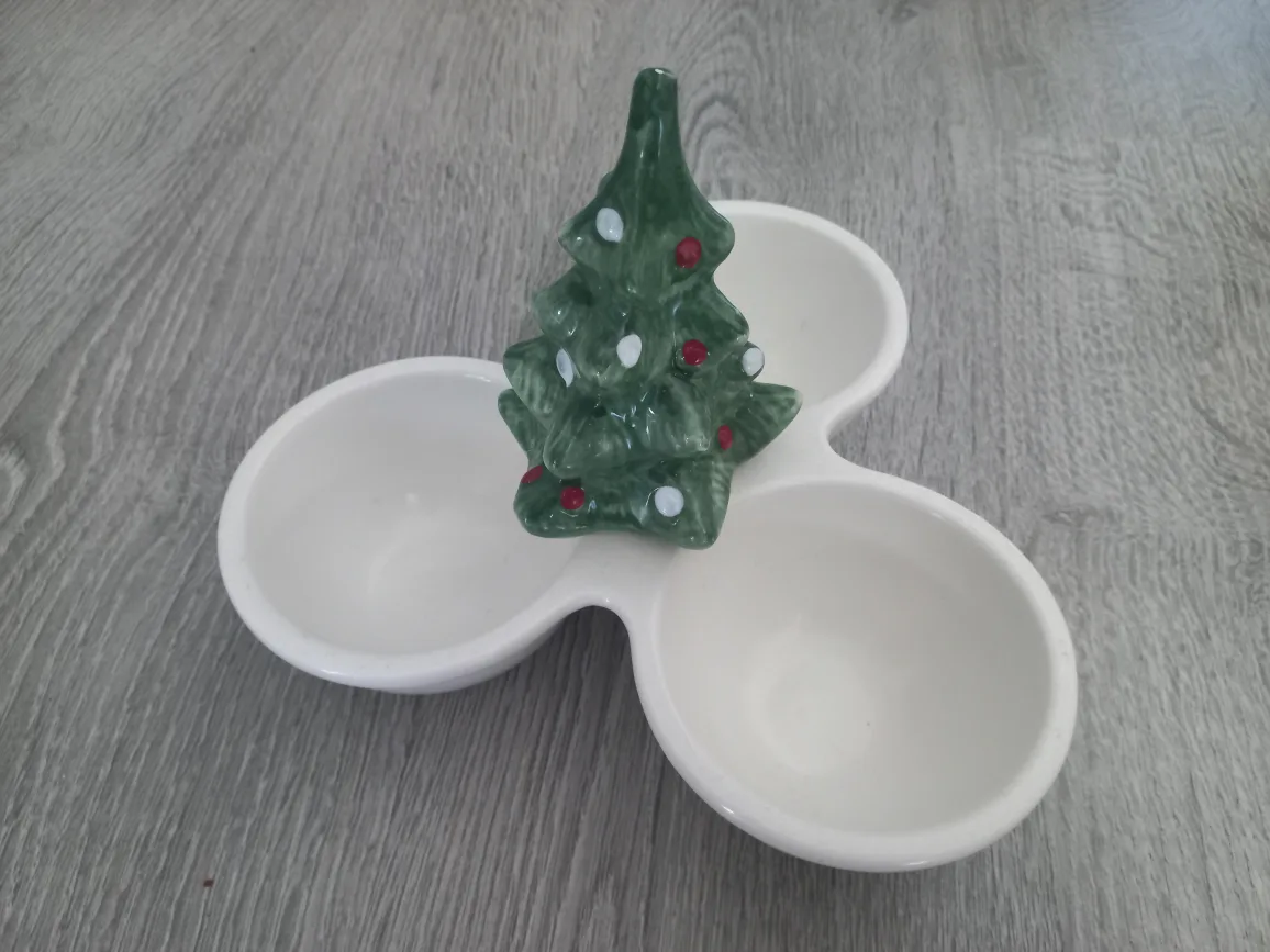 Maxcera Christmas Tree Dip Bowl thumbnail
