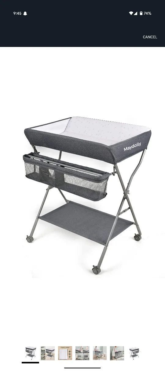 Maydolly Baby Changing Table - Foldable thumbnail