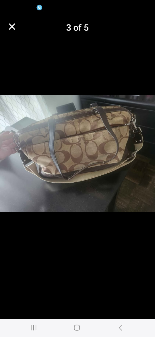 Coach Signature Tote Bag