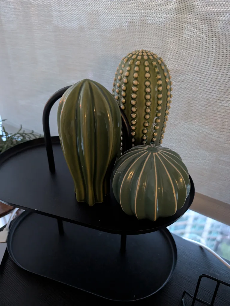 Set of 3 IKEA Ceramic Cactus thumbnail
