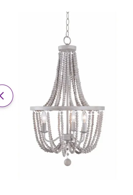 Beaded Chandelier - Elegant Lighting Fixture image indicator(3)