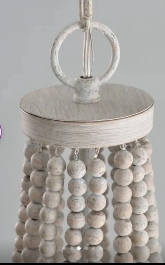 Beaded Chandelier - Elegant Lighting Fixture image indicator(4)