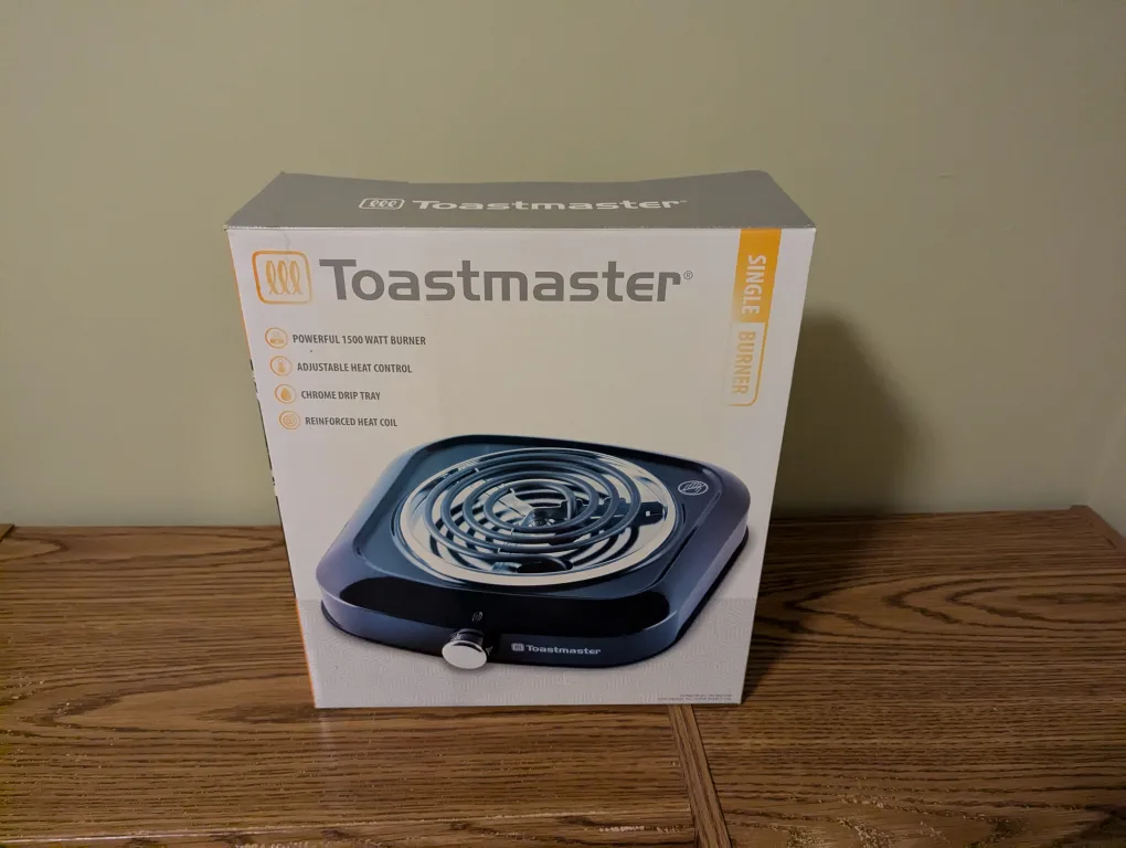 Toastmaster Single Burner - New in Box! thumbnail