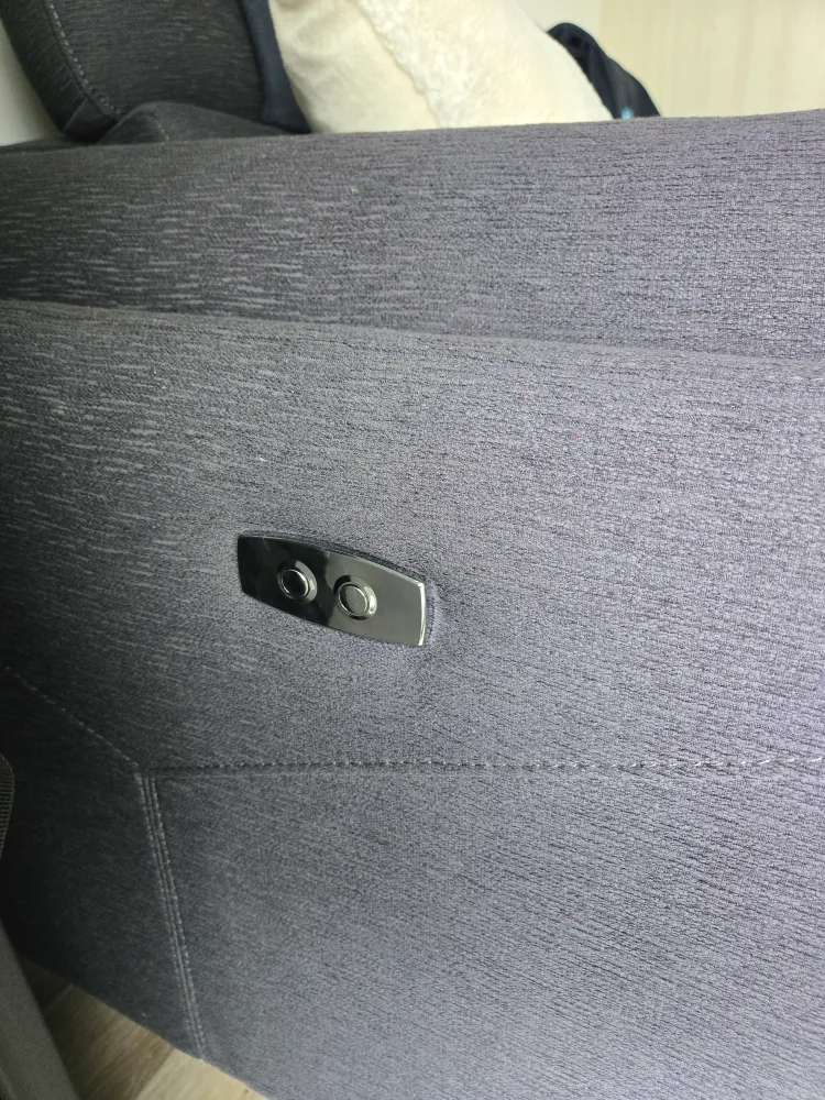 Grey 3-Seater Sofa with Chaise Lounge image indicator(2)