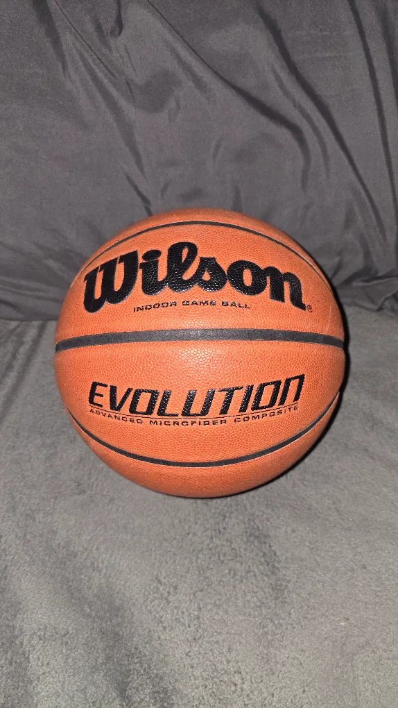Wilson Evolution Indoor Game Basketball - Size 7 thumbnail