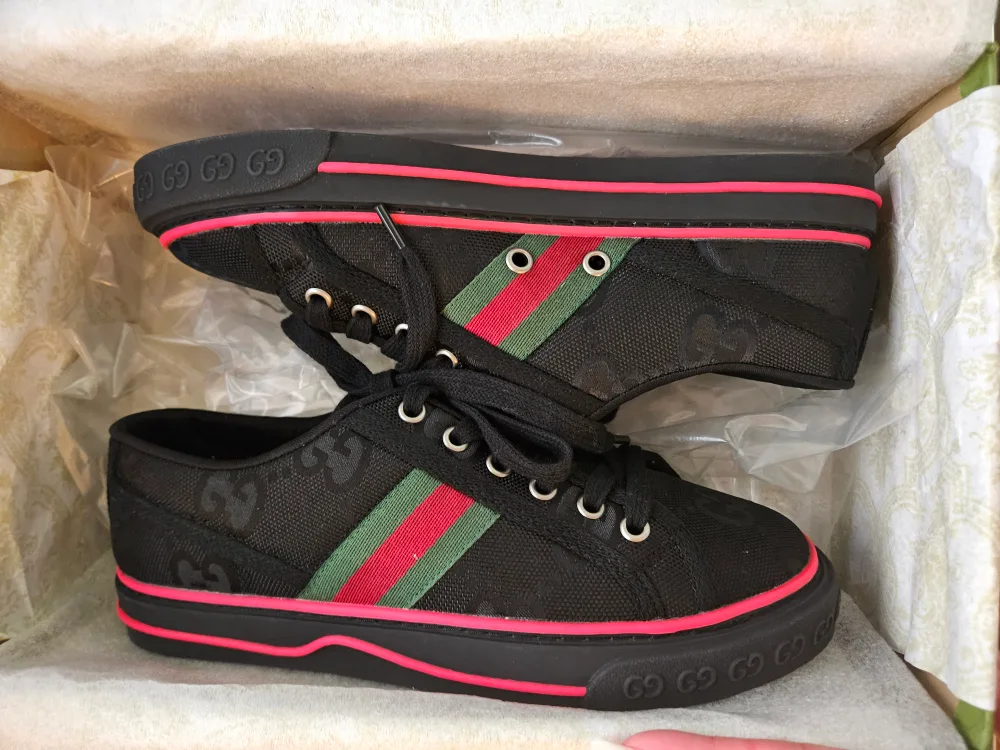Gucci Tennis 1977 Sneakers  Black thumbnail