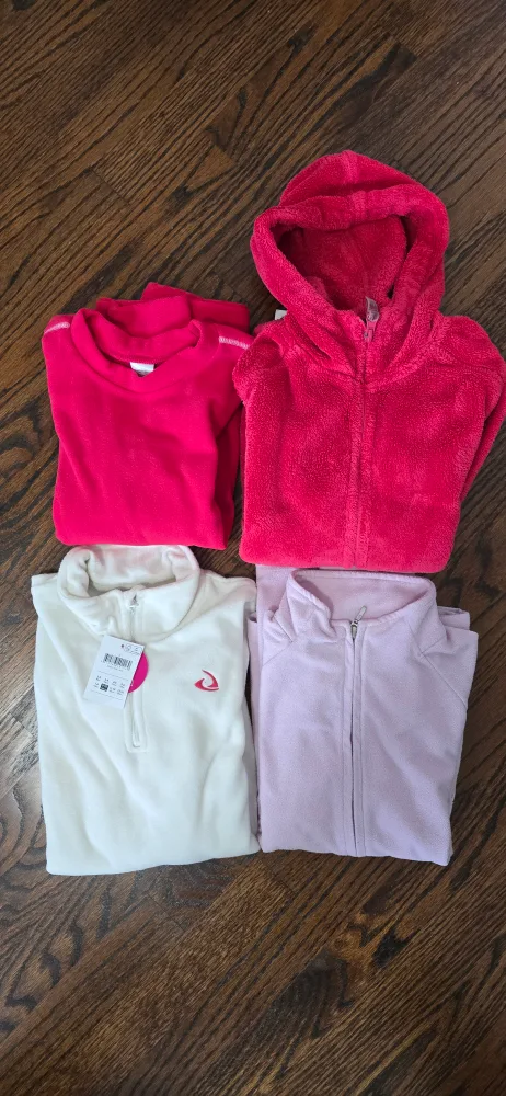 Girls' Fleece sweaters jackets  Size 10 thumbnail