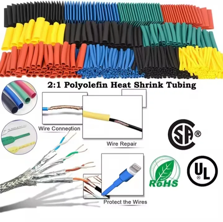 Heat Shrink Tubing Set - 164 Pieces image indicator(4)