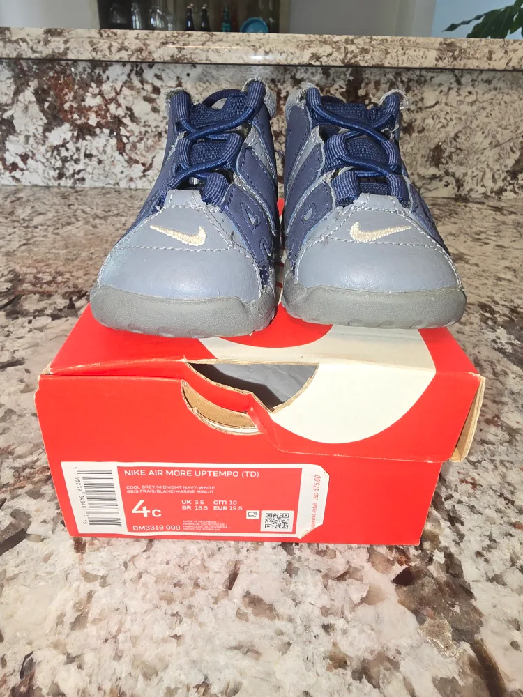 Nike Air More Uptempo (TD) Size 4C thumbnail