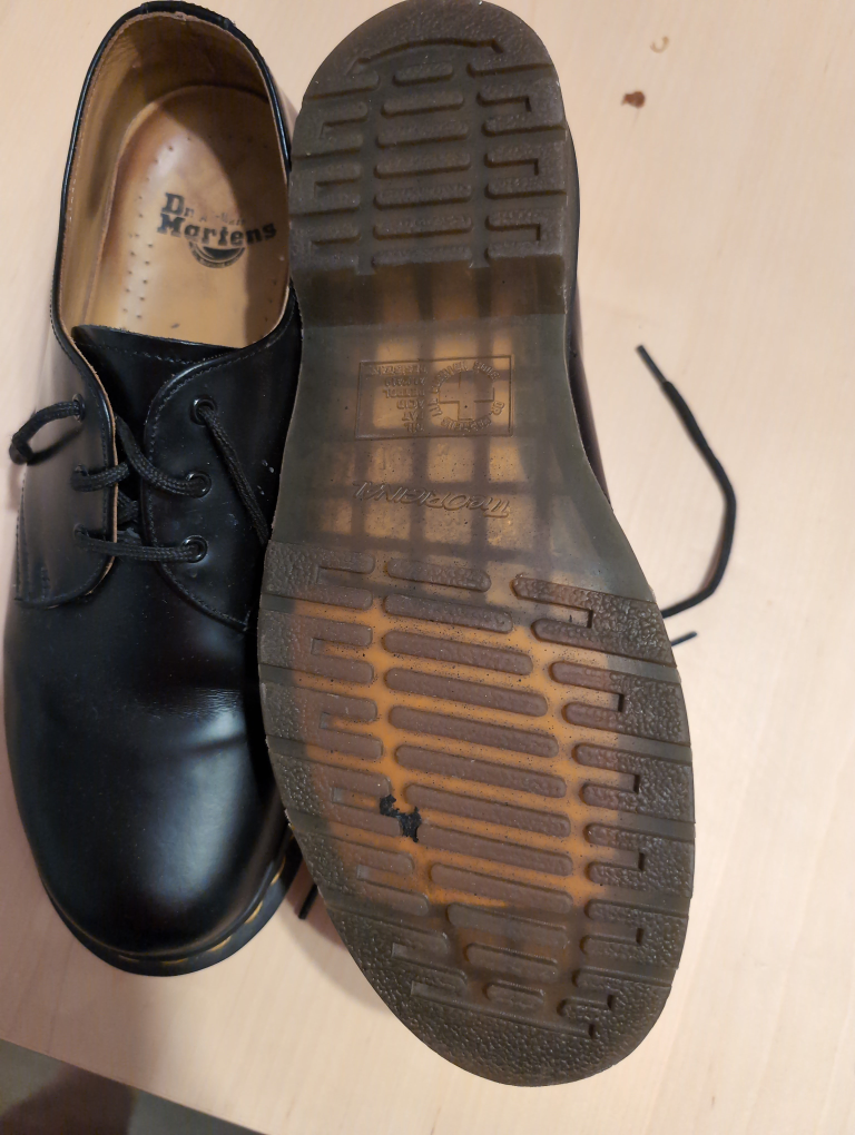 Dr. Martens 1461 Smooth Black Shoes - photo 2