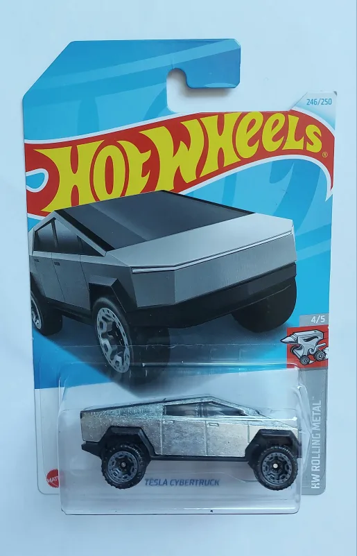 🆕Collectible! Hot Wheels Tesla Cybertruck Diecast Car thumbnail
