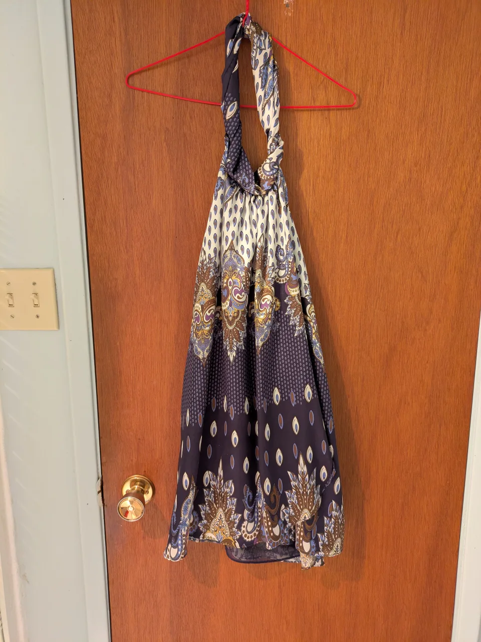 Halter Dress - Paisley Pattern thumbnail