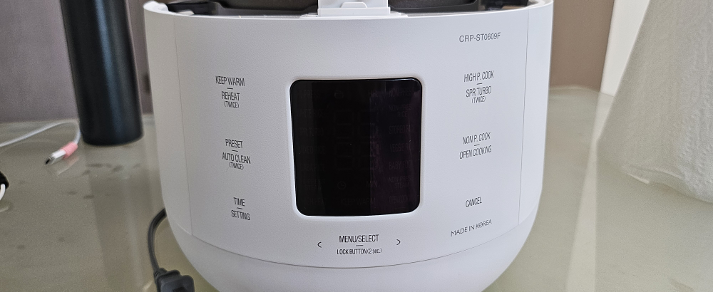 Cuckoo CRP-ST0609F Rice Cooker - photo 3