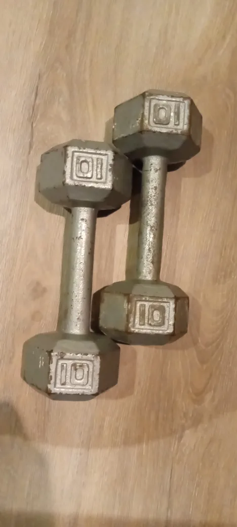 Pair of 10lb Dumbbells