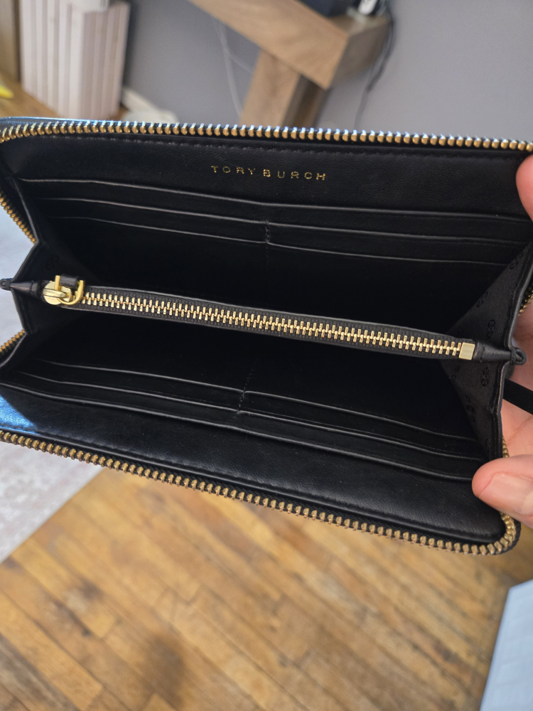 Tory Burch Black Leather Wallet - photo 3
