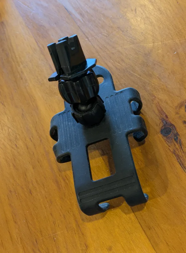 Hug Buddy Black Phone Holder image indicator(2)