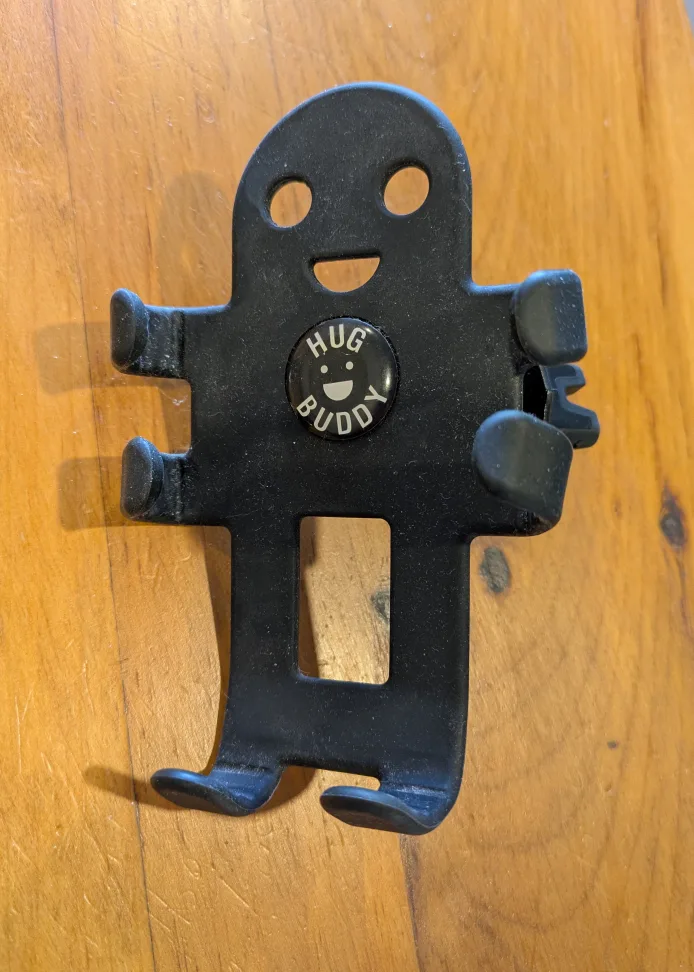 Hug Buddy Black Phone Holder image indicator(4)