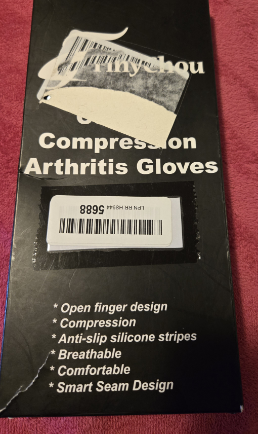 Tiny Chou Compression Arthritis Gloves