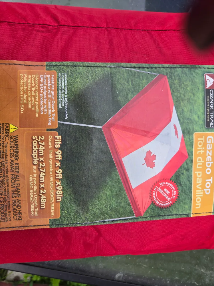 Ozark Trail Gazebo top replacement no poles image indicator(3)