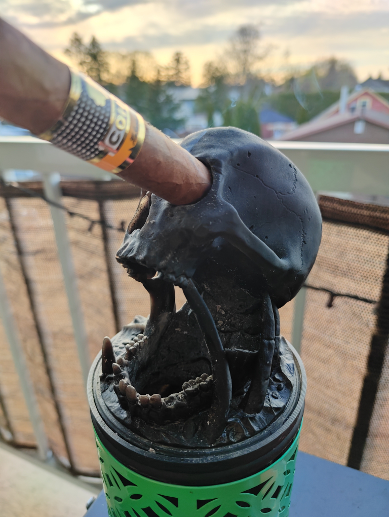 skull ashtray - photo 4