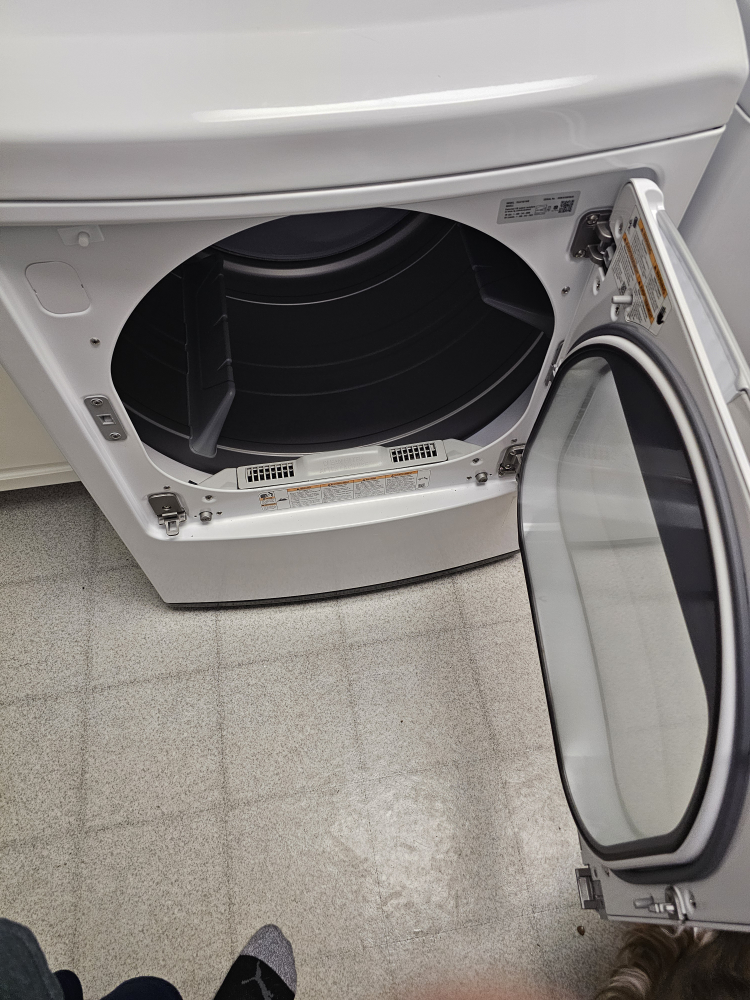 LG White GAS Dryer - photo 4