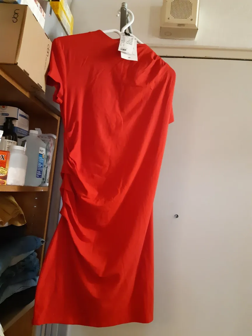 H&M Red Dress - Size Large BNWT  🇨🇦 thumbnail