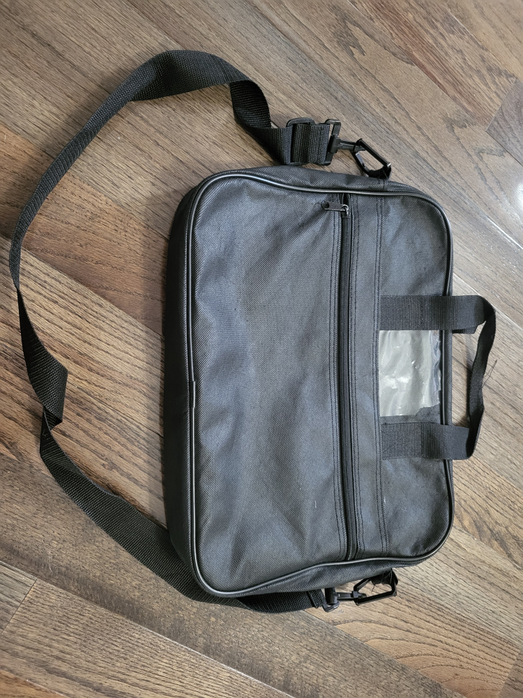 Black Laptop Bag with Shoulder Strap