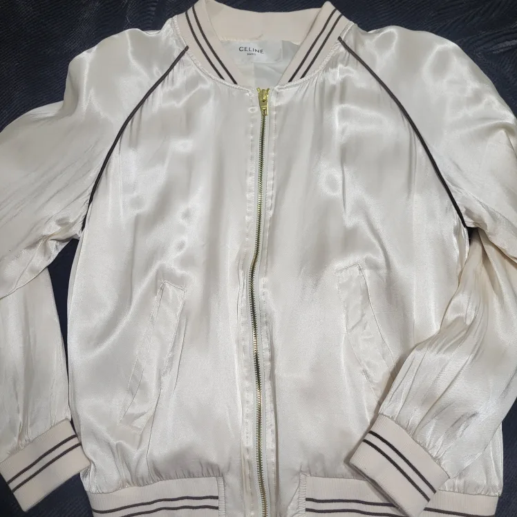 Celine Paris California Bomber Jacket Size 38 thumbnail