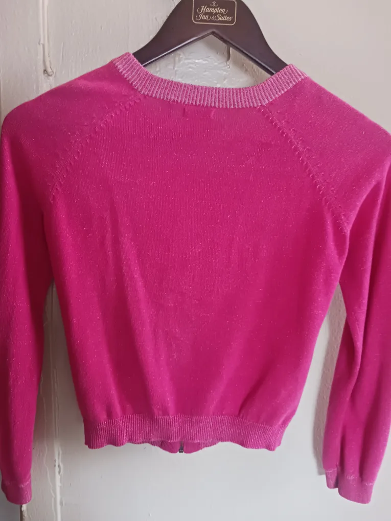 IKKS Pink Cardigan Size 104/138 image indicator(2)