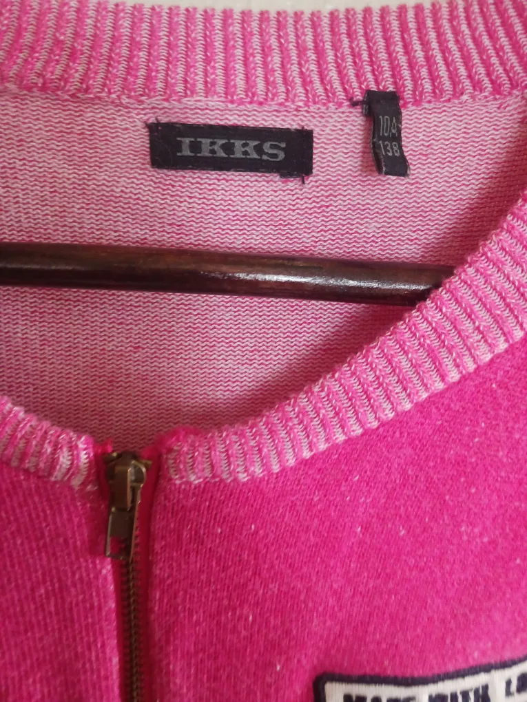 IKKS Pink Cardigan Size 104/138 image indicator(3)