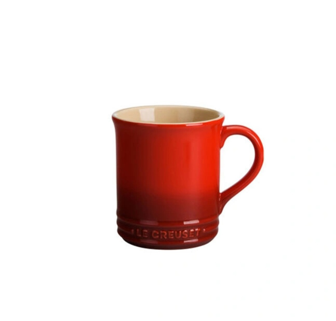 Le Creuset Soleil Yellow/ Red Mug