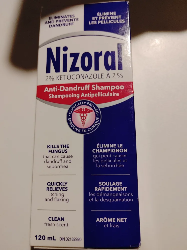 💚NIZORAL ANTI-DANDRUFF SHAMPOO 120ML. 2% KETOCONAZOLE thumbnail