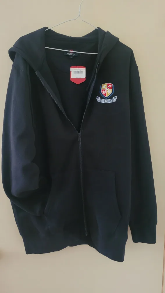 McCarthy Uniforms Navy Hoodie - Size L thumbnail