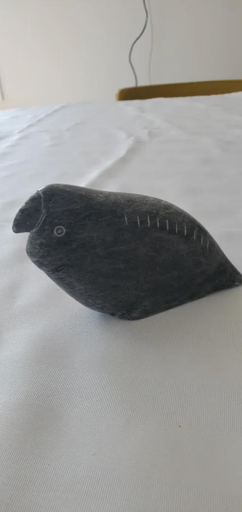 SoapStone Carving Bird Figurine thumbnail