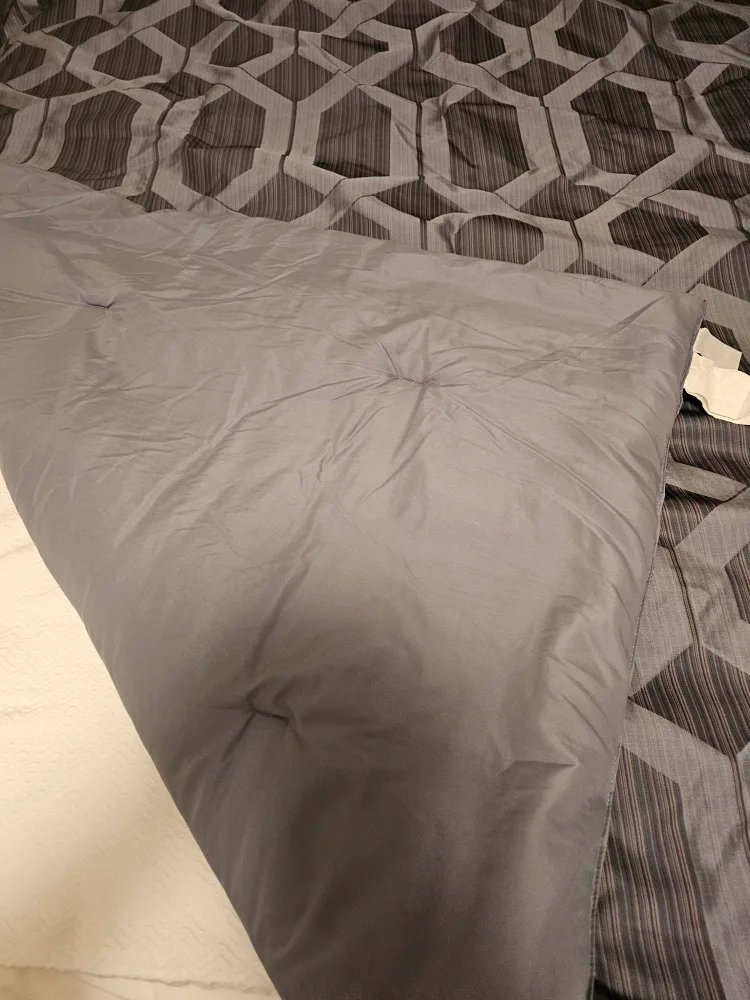 Queen-size Reversible Comforter / Navy Gray image indicator(4)