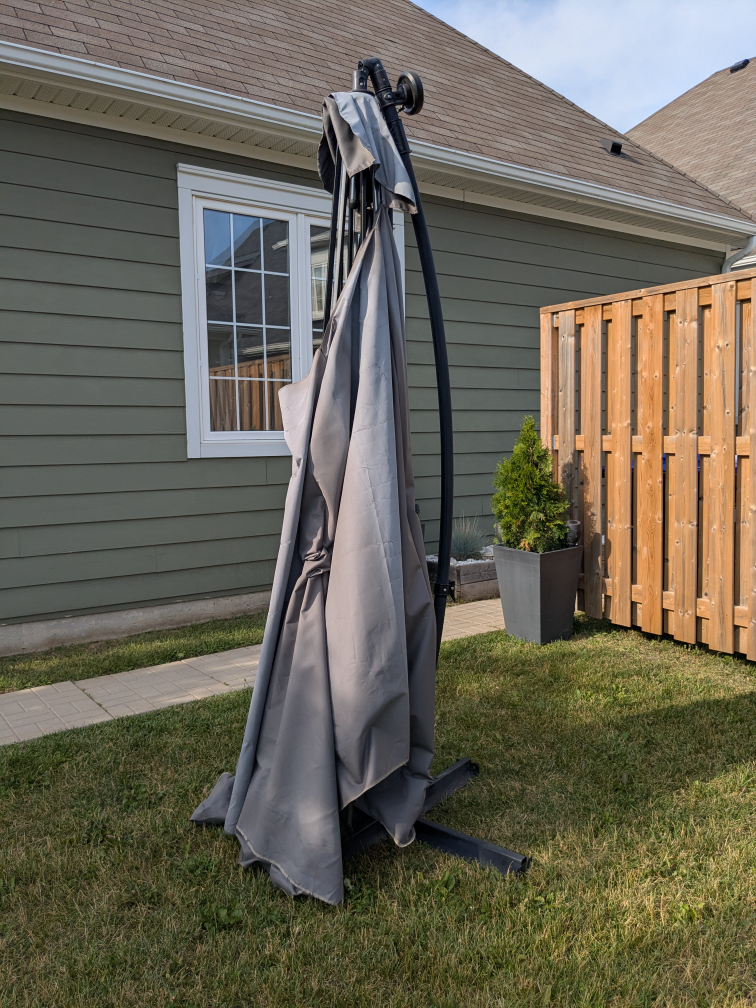 Cantilever Patio Umbrella - As Is