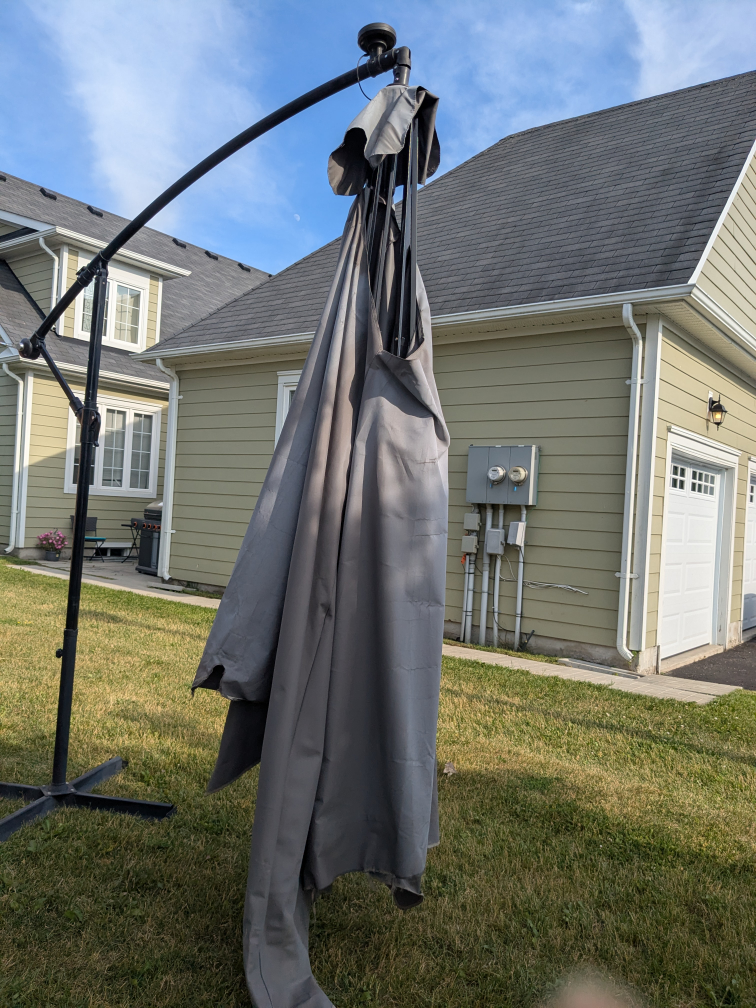 Cantilever Patio Umbrella - As Is - photo 2