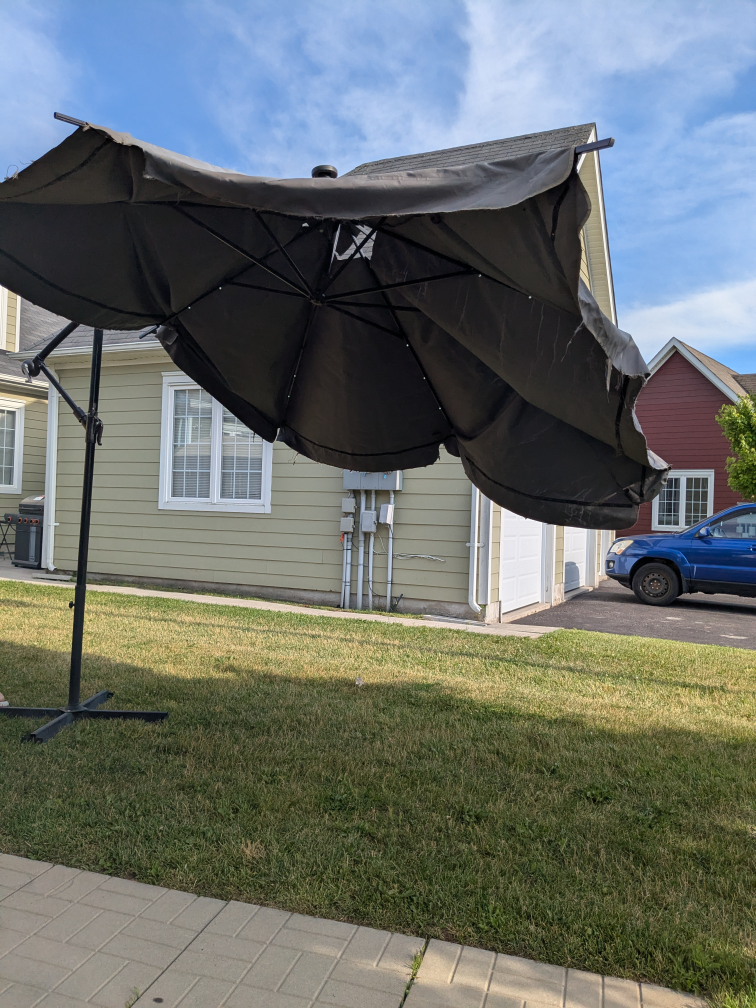 Cantilever Patio Umbrella - As Is - photo 3
