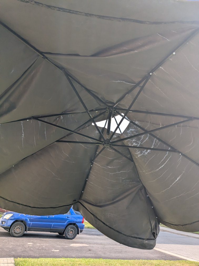 Cantilever Patio Umbrella - As Is - photo 4