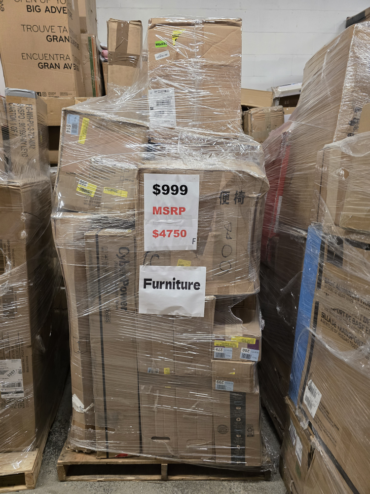 Amazon return pallet