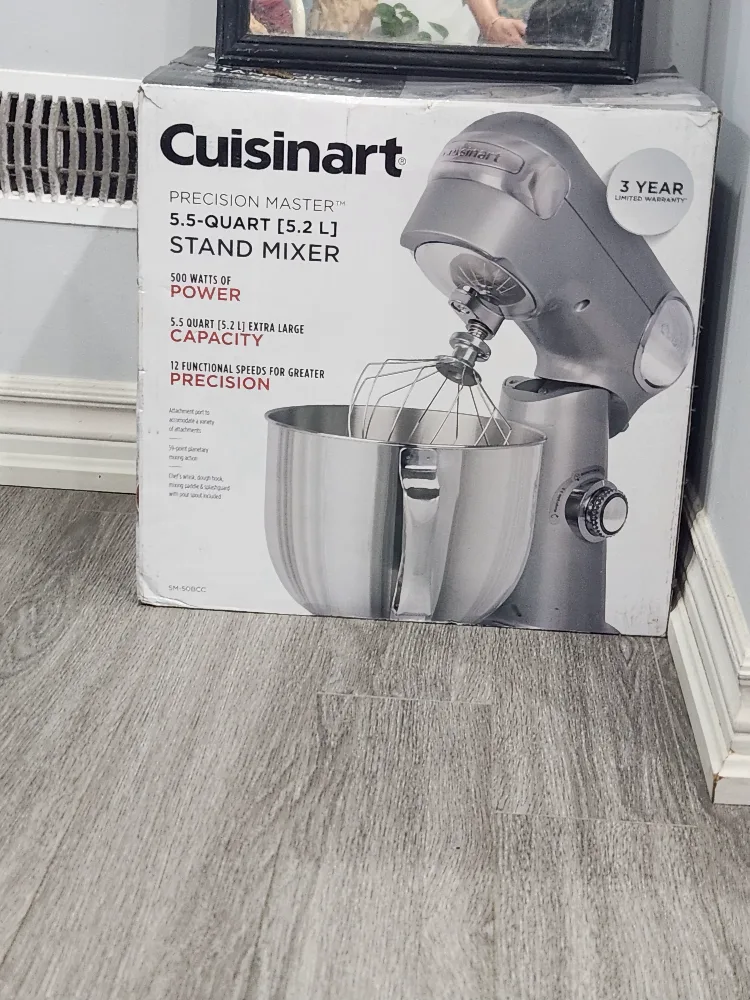 Cuisinart Precision Master 5.5-Quart Stand Mixer thumbnail