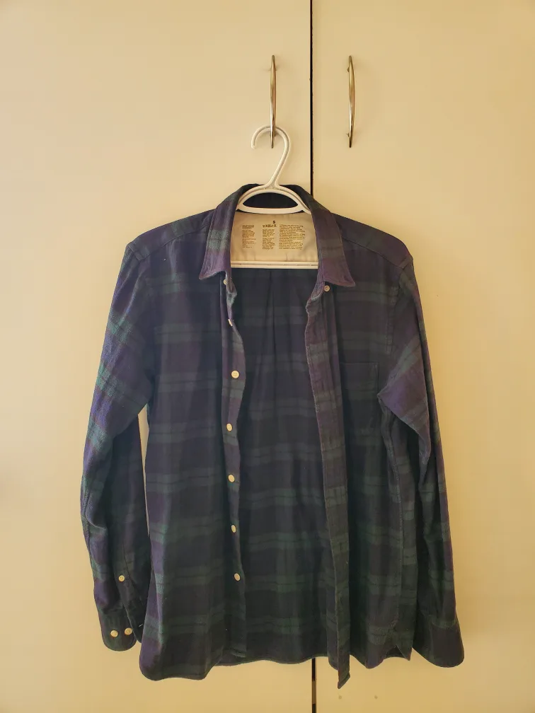 MUJI Flannel Shirt - Size S thumbnail