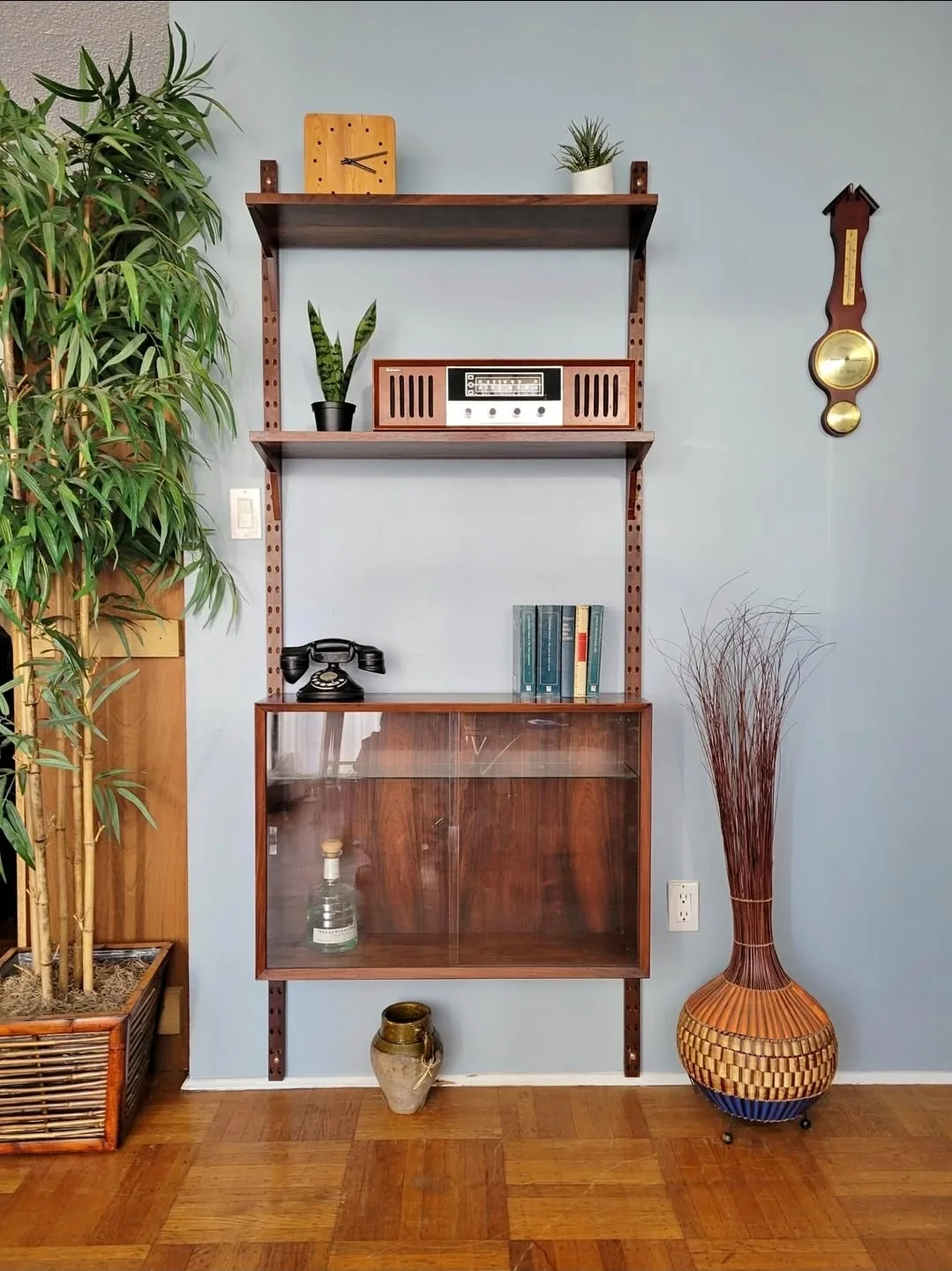 Mid Century Danish Rosewood Modular Wall Unit thumbnail