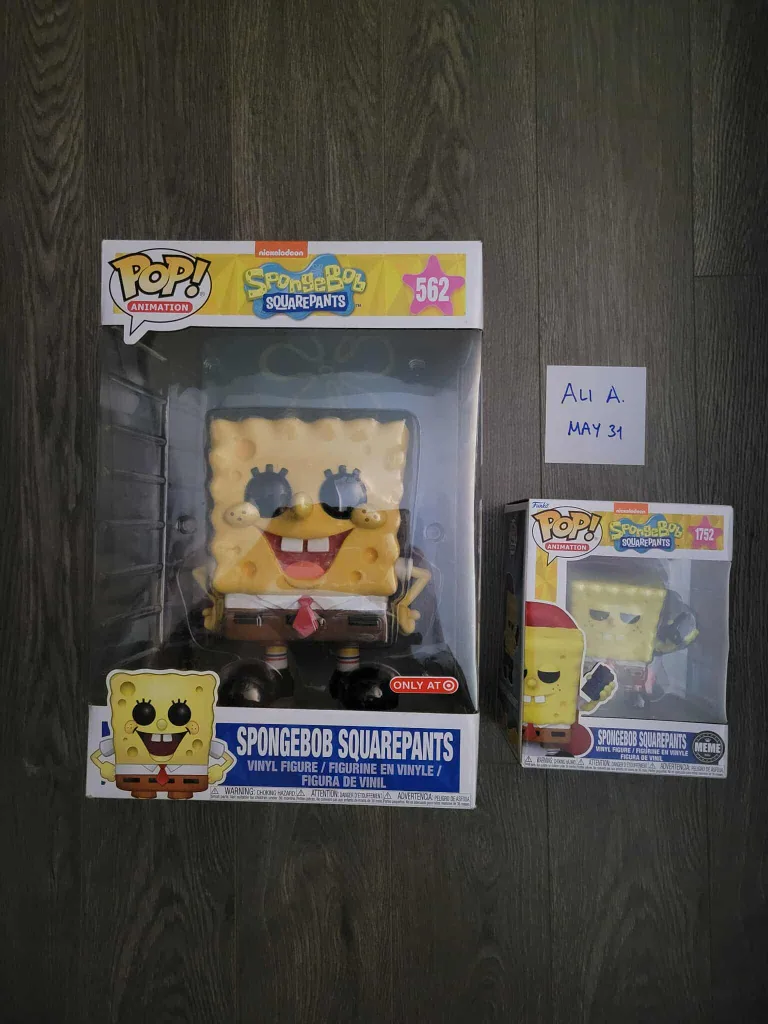 Funko Pop! Spongebob Squarepants Figures thumbnail